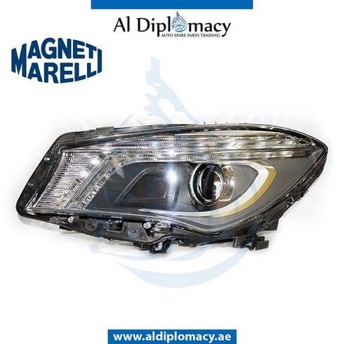 Left Headlight, SINGLE Xenon, 711307024236 for Mercedes-Benz CLA Class W117 (2013-2022) models